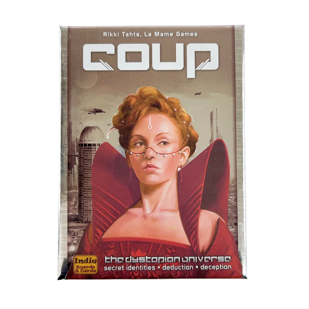 Coup Board Game Fast Fun Bluffing Party Game for 2-6 Players Perfect for Family Card Game Night Friends