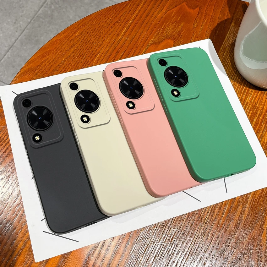 Para Huawei Nova Y72 Y72S Y63 Y61 Y70 Plus Y90 Funda de teléfono de Color sólido Funda suave de silicona mate para Huawei Enjoy 70 Pro 70X Funda