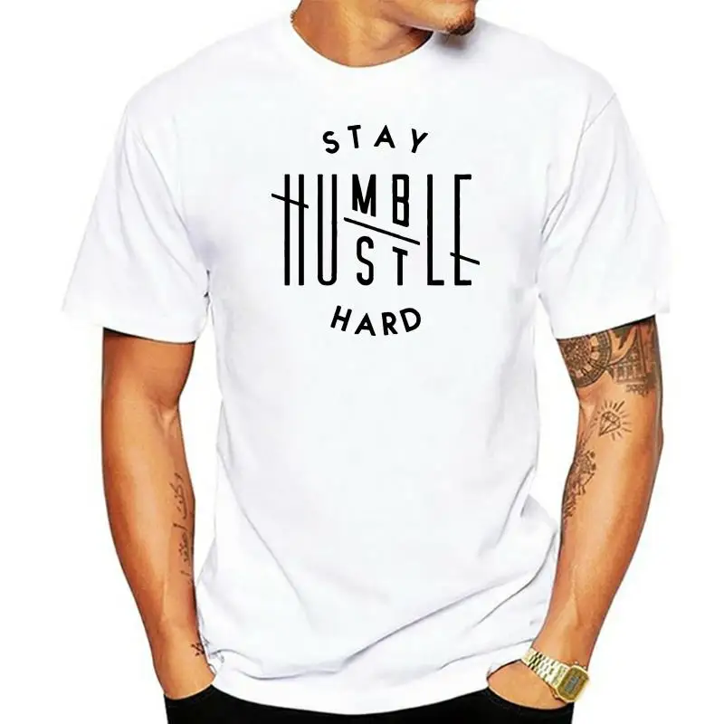 

Жесткая футболка Stay Humble Hustle Swag Cool Music Hipster Tumblr Подарочная футболка унисекс