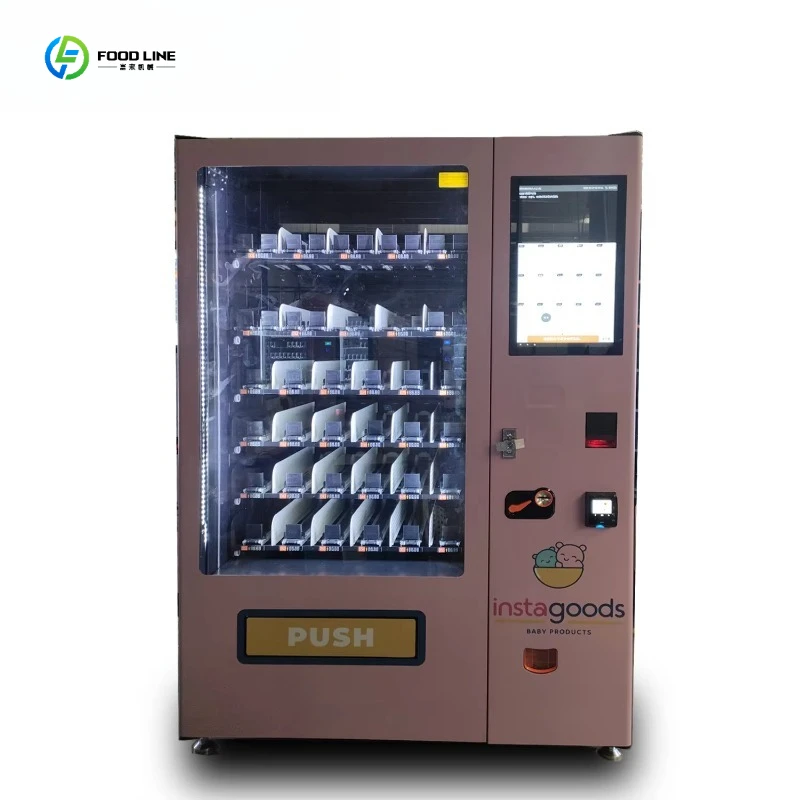 Adaptive Smart Vending Solution with Cooling & Touchscreen Function SDK Included FL Customized Cupcake Vending Machine