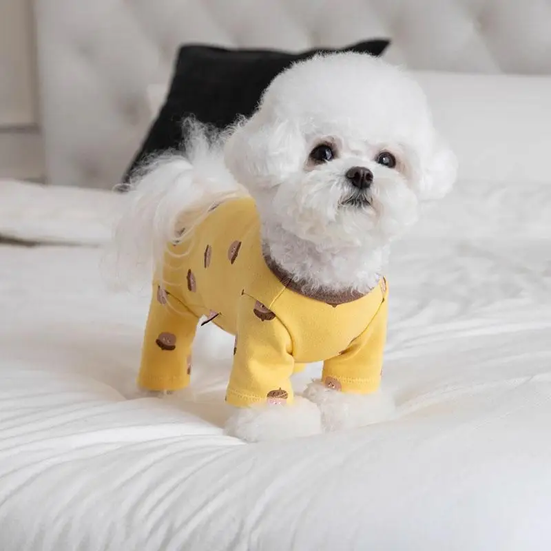 Warm Pet Jacket Dog Winter Coat Small Dog Clothes Puppy Belly Protector Homewear French Bulldog Clothes Dog Accessories