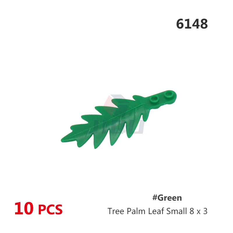 Stadt Pflanze Baum Zubehör Bausteine Dschungel Garten Teile Stamm Blatt Kiefer Zypresse Palm MOC Ziegel Spielzeug 6148 2435 3471 3778