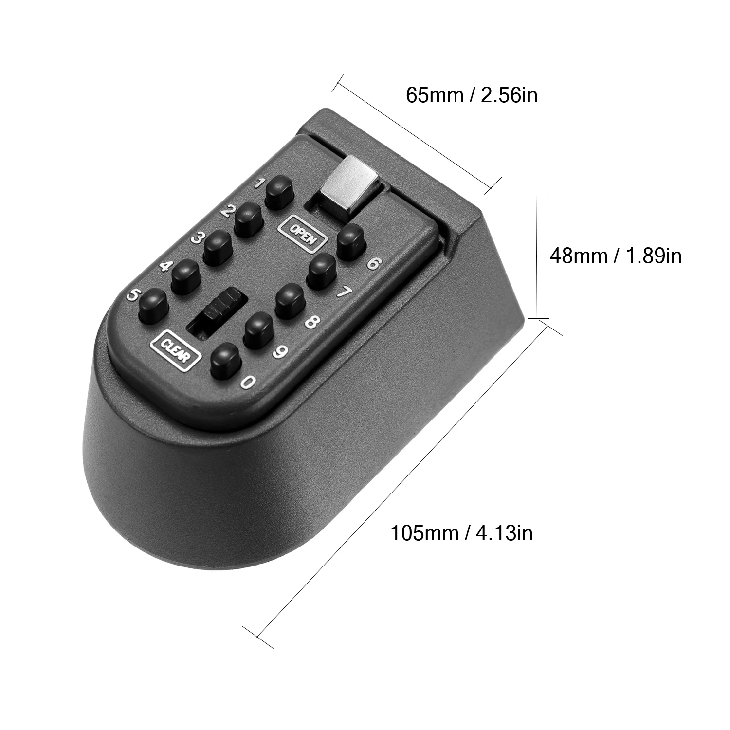 Caja de Seguridad para llaves montada en la pared, cajas de almacenamiento con código antirrobo, contraseña de seguridad para el hogar