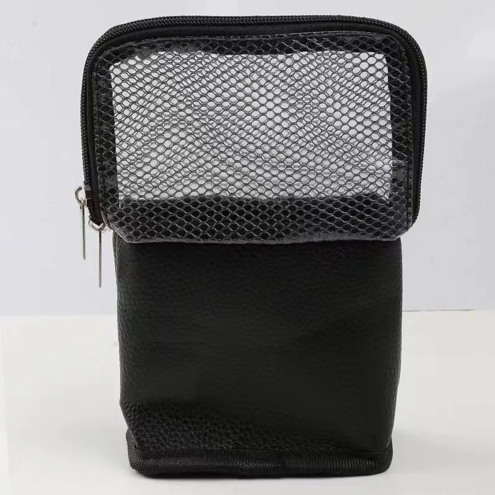 Vertical Design Makeup Brush Storage Bag Large Capacity Foldable Makeup Brush Holder Waterproof Dust-proof Storage Bucket Travel