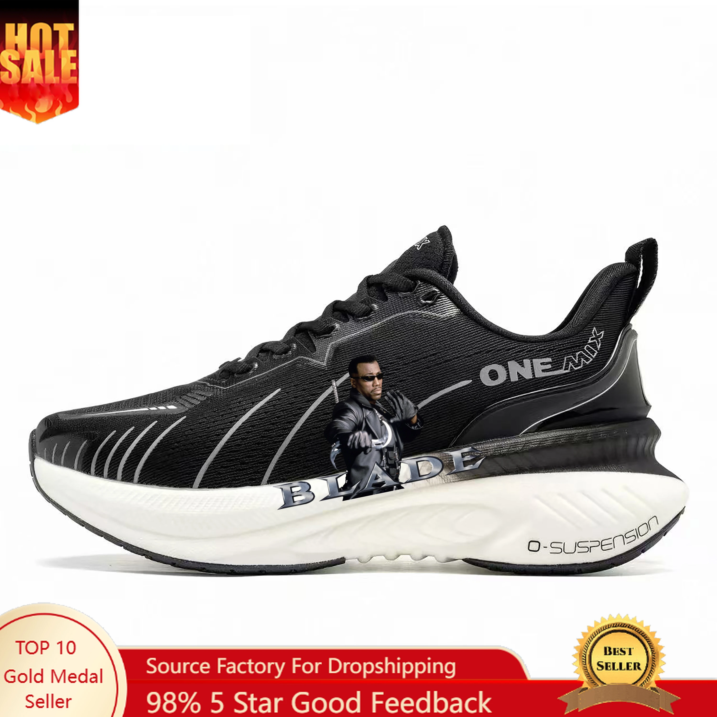 

ONEMIX Marvel Blade Running Shoes Mens Womens High Quality Air Cushion Outdoor Sport Shoe Trainers Male Custom Made Shoe