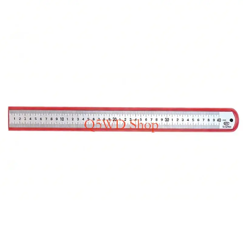 Q5WD Single Side Thickened 304 Stainless Steel Ruler Rustfroof And Long Lastingly For Architects Use Various Applications