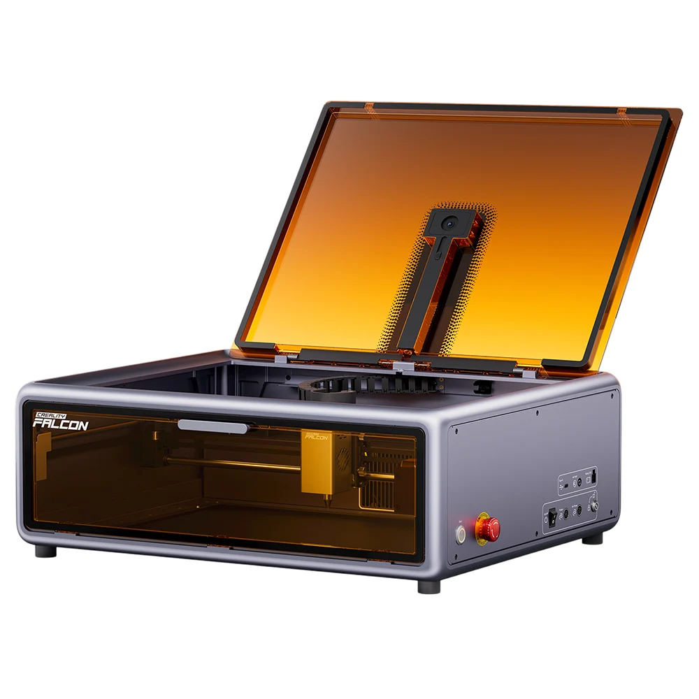 Creality Falcon A1 10W Lasergraveermachine 600 mm/s Snelle gravering Ingebouwde camera, slimme materiaaldetectie, afzuigventilator 305*381 mm - afbeelding 2