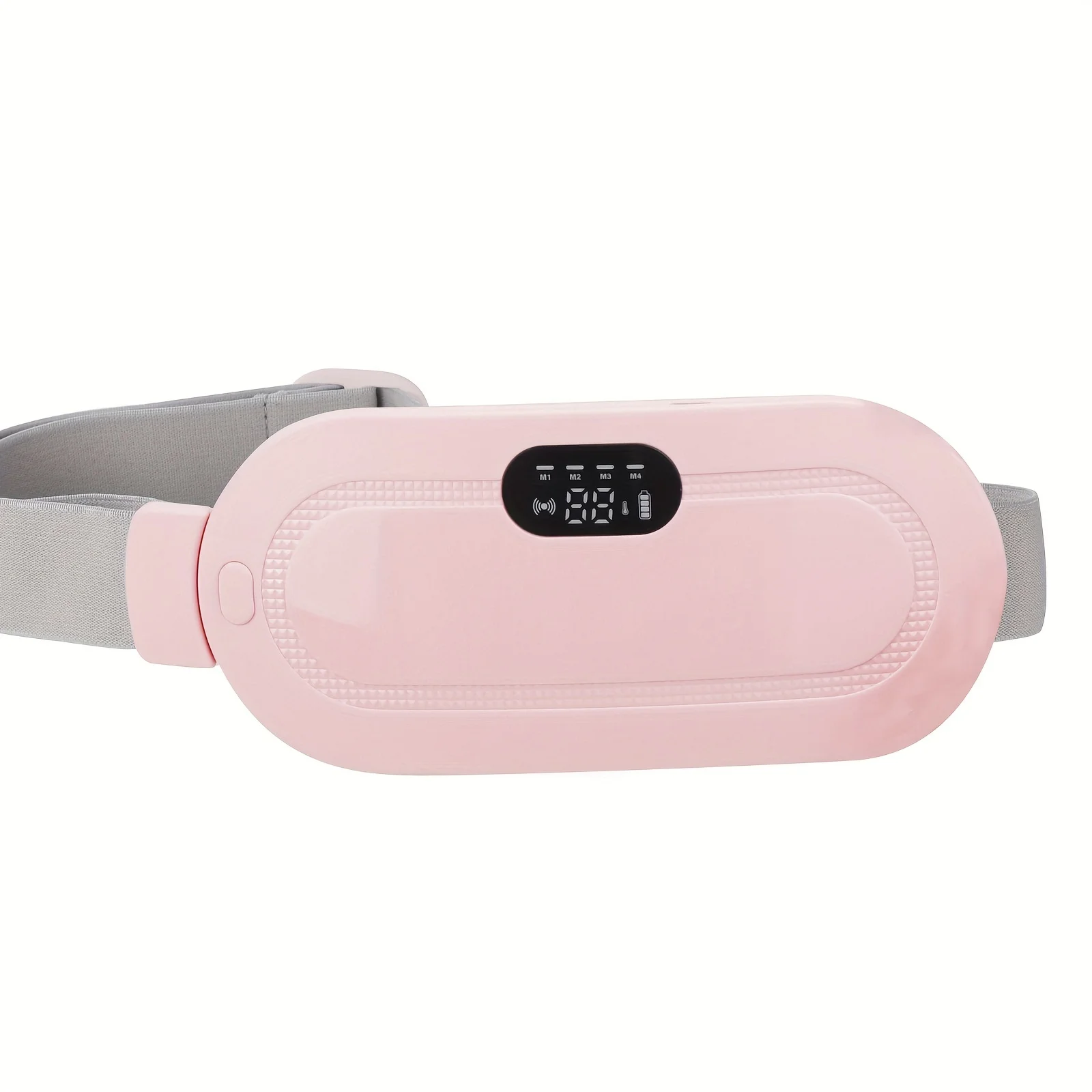 

Cordless Electric Waist Belt Massager - Portable Fast Heating Pad with 3 Heat Levels, 3 Massage Modes, Back and Belly Heating