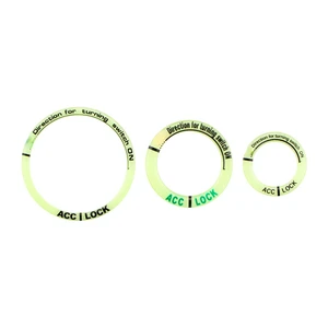 3D gel glow Keywalk Sticker Ignition Switch Luminous Cover for Kia Carens Ceed Sorento Picato Rando Rando Sportage 6 Main Sales ceiling ceiling kia ced - №2