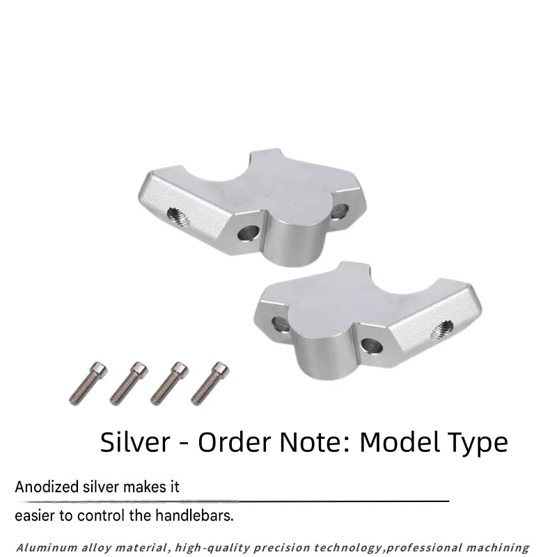 For  F850GS F900R F900XR CNC Aluminum Handlebar Riser, Integral Heighten & Move Back Adapter Front Head Up Bracket