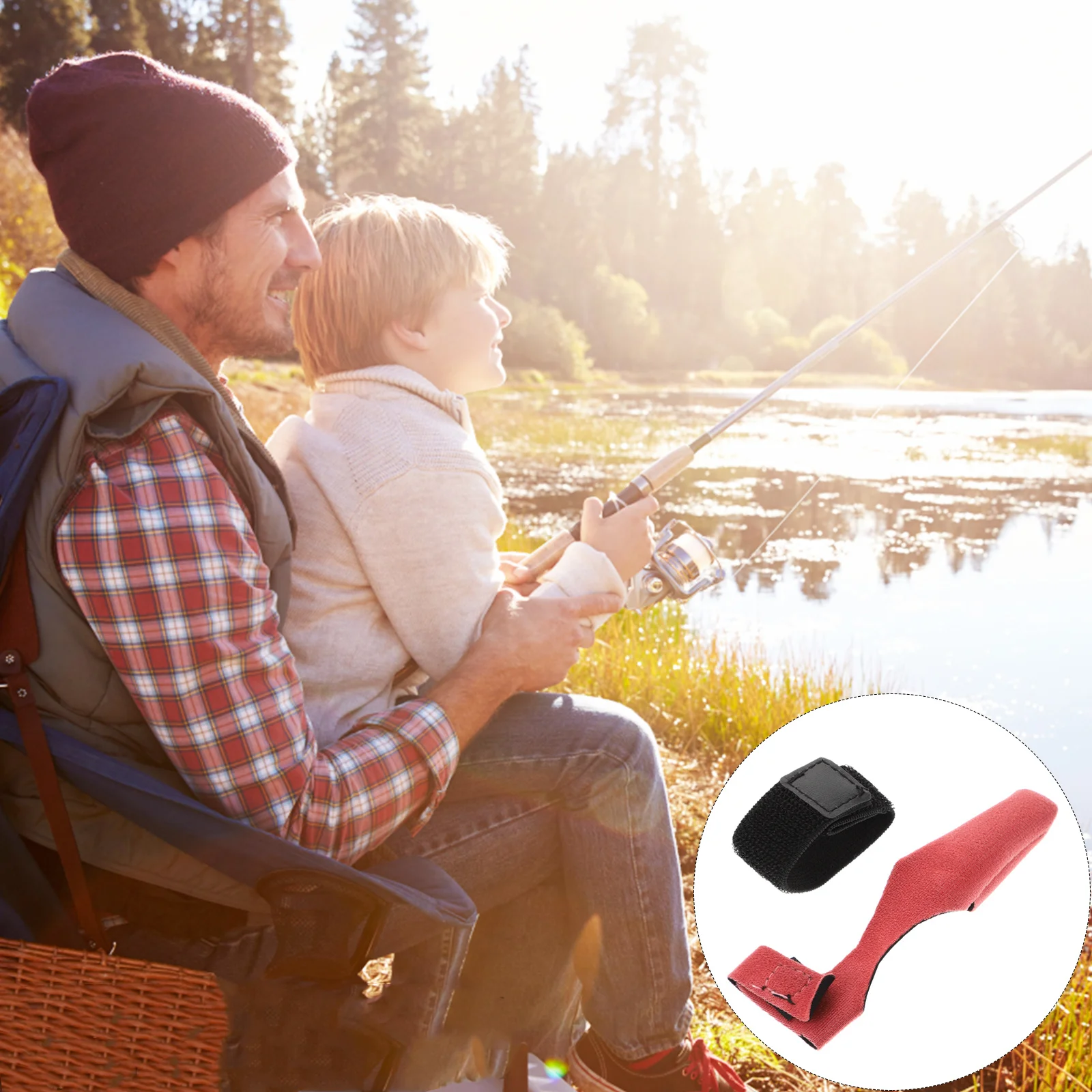 

2 set Sleeves High Rod Cover Elastic Portable Protection Cover For Outdoor Fishing Rod Storage Fishing Supplies