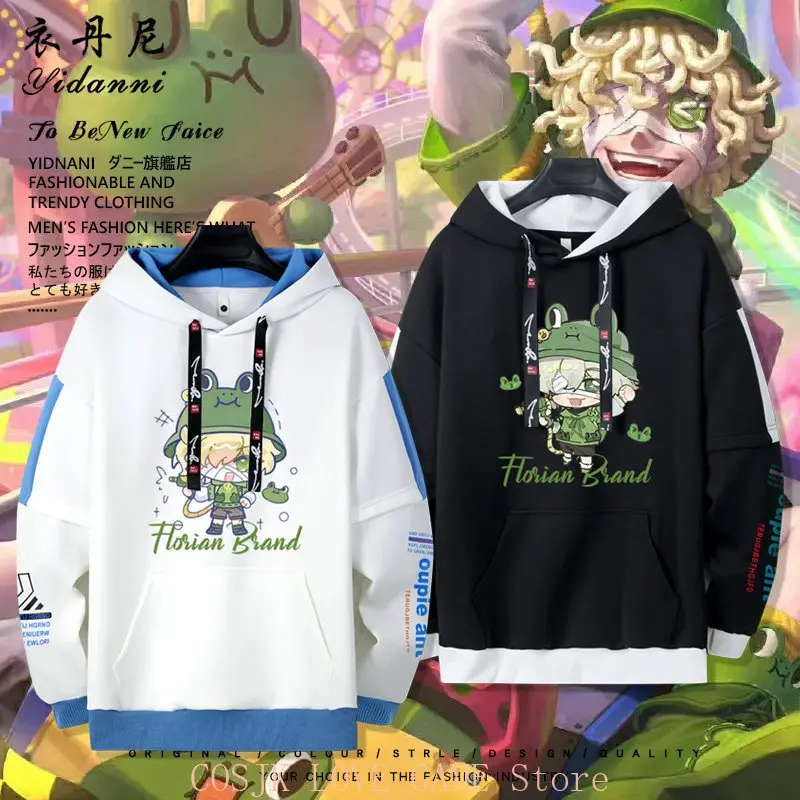 

Game Anime Identity Ⅴ Little New Frog Florian Brande Hooded Sweatshirt Cosplay Autumn Men Women Casual Hooded Coat Loose Tops