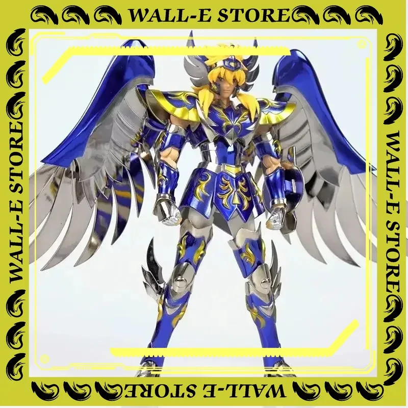 In Voorraad ST Model Saint Seiya Mythe Doek EX SOG God Shiratori Hyoga Cygnus Metal Armor Zodiac Knight Action Figure Model Figuur