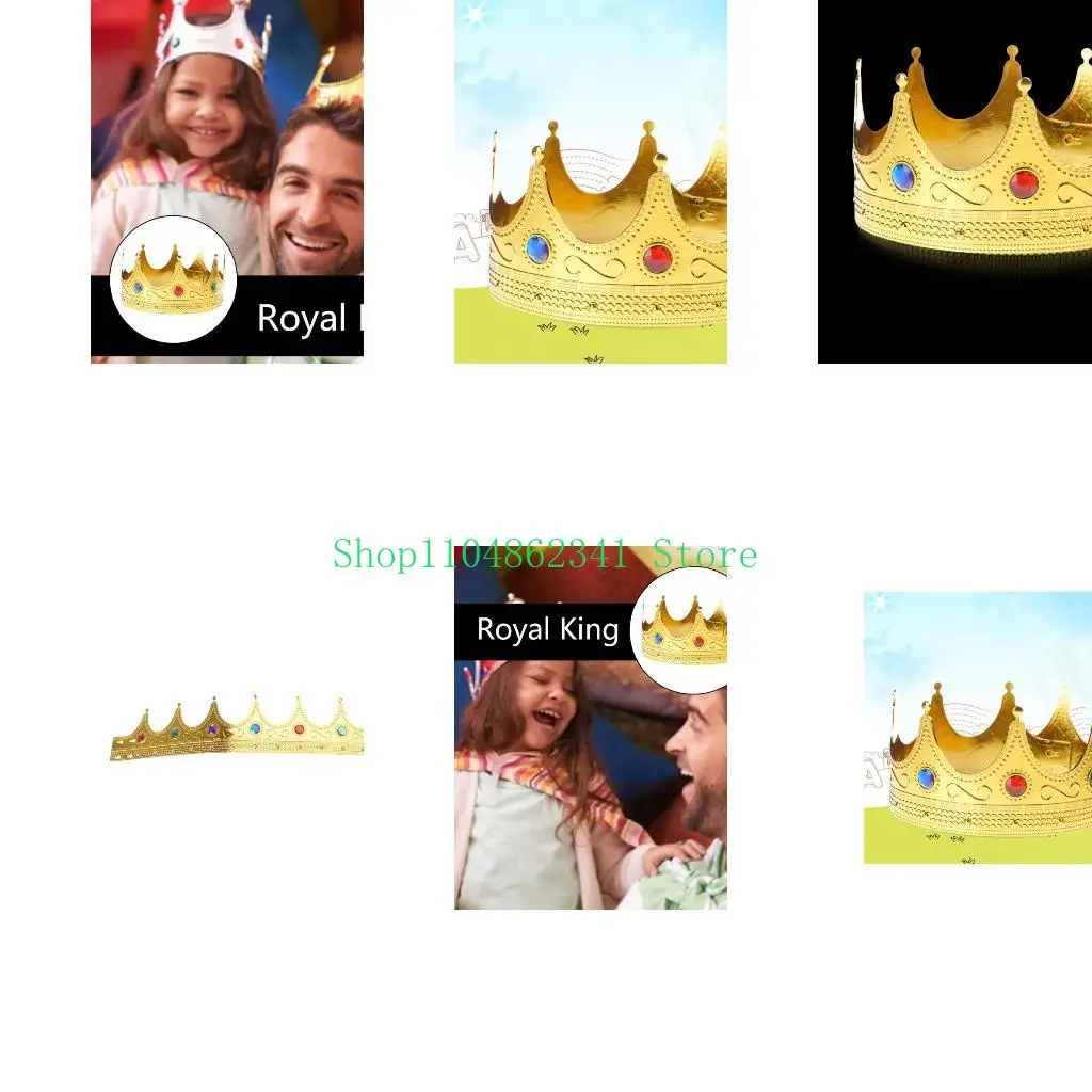 Bộ trang phục vương miện Hoàng gia 5asd Hoàng gia cho Đạo luật Halloween theo chủ đề Hoàng gia