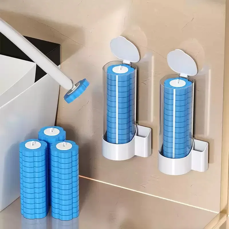 

Одноразовая туалетная щетка для домашнего использования, без труднодоступных мест в ванной. Щетка для чистки унитаза для настенного крепления