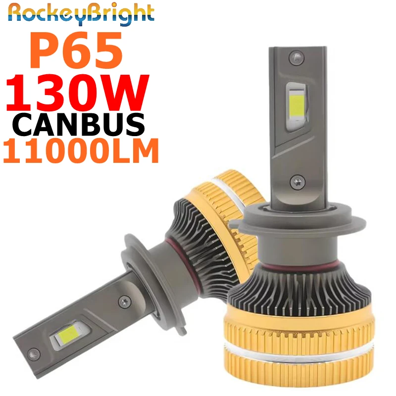 

P65 K5C F5C 130W LED Headlights 6000K 13000LM H1 H7 H8 H11 HB3 9005 9006 9012 12V Luces Led Auto H4 H19 Fog Lamps