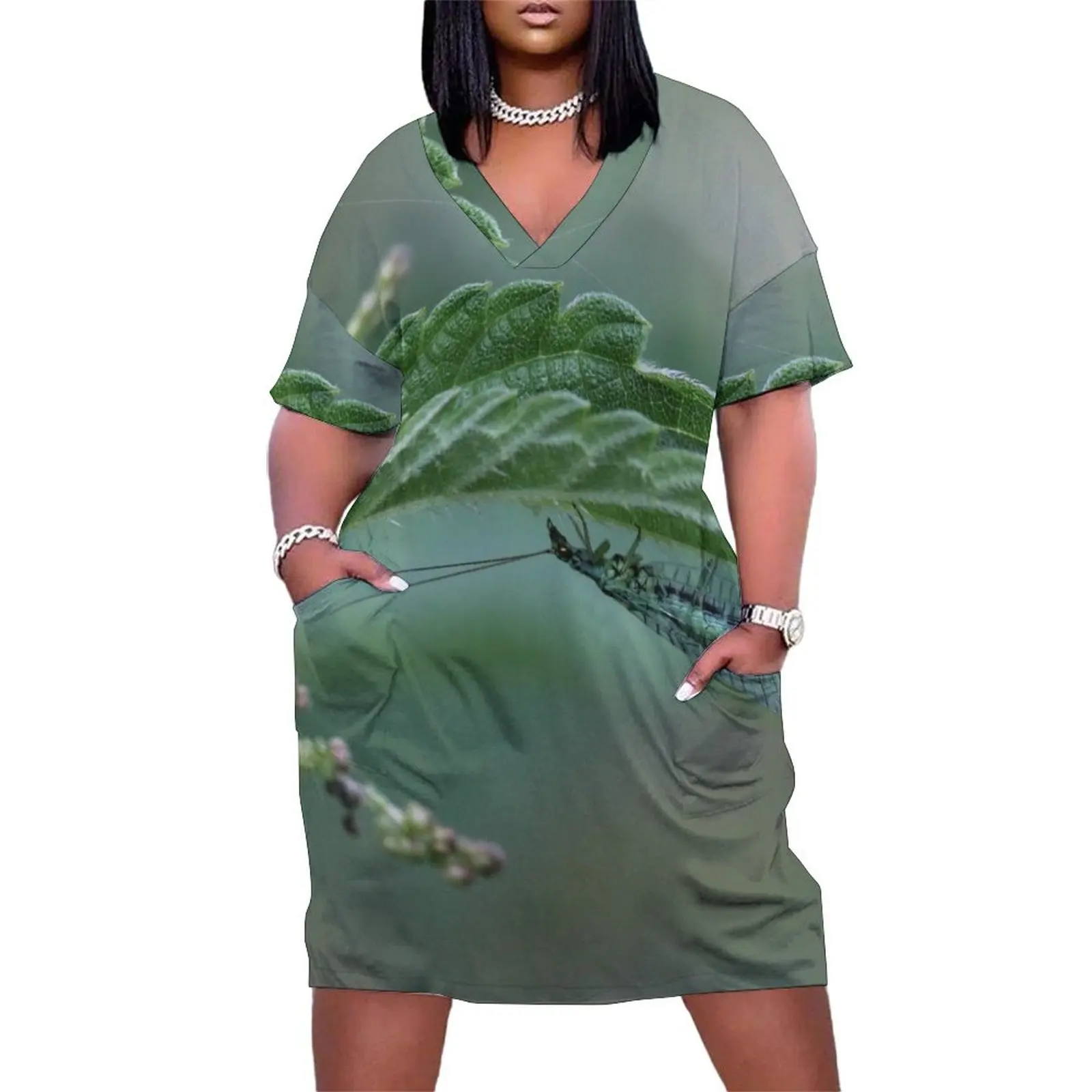 

Lacewing Loose Pocket Dress Evening dresses women evening dress