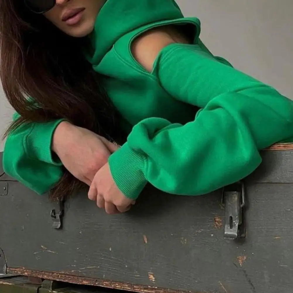 

Осенне-зимние женские комплекты из 2 предметов, толстовки, брюки, костюм, спортивная одежда, спортивные костюмы с вырезами, комплект женской эстетической одежды, женская дорожка