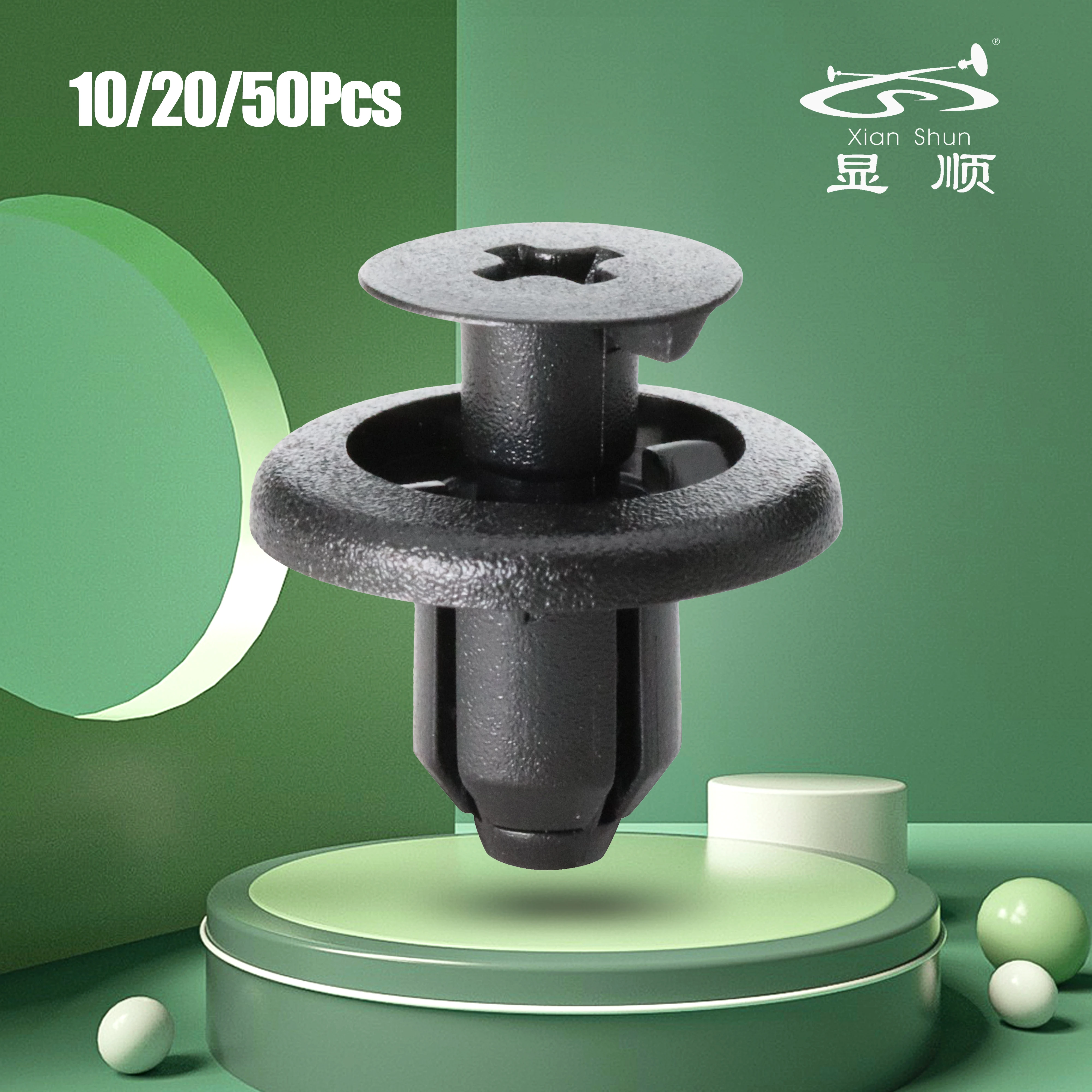 

10/20/50Pcs Black POM Wheelarch Interior Replacement Parts Car Fastening Clips Car Accessories For Subaru 46064AE000 SU00301220