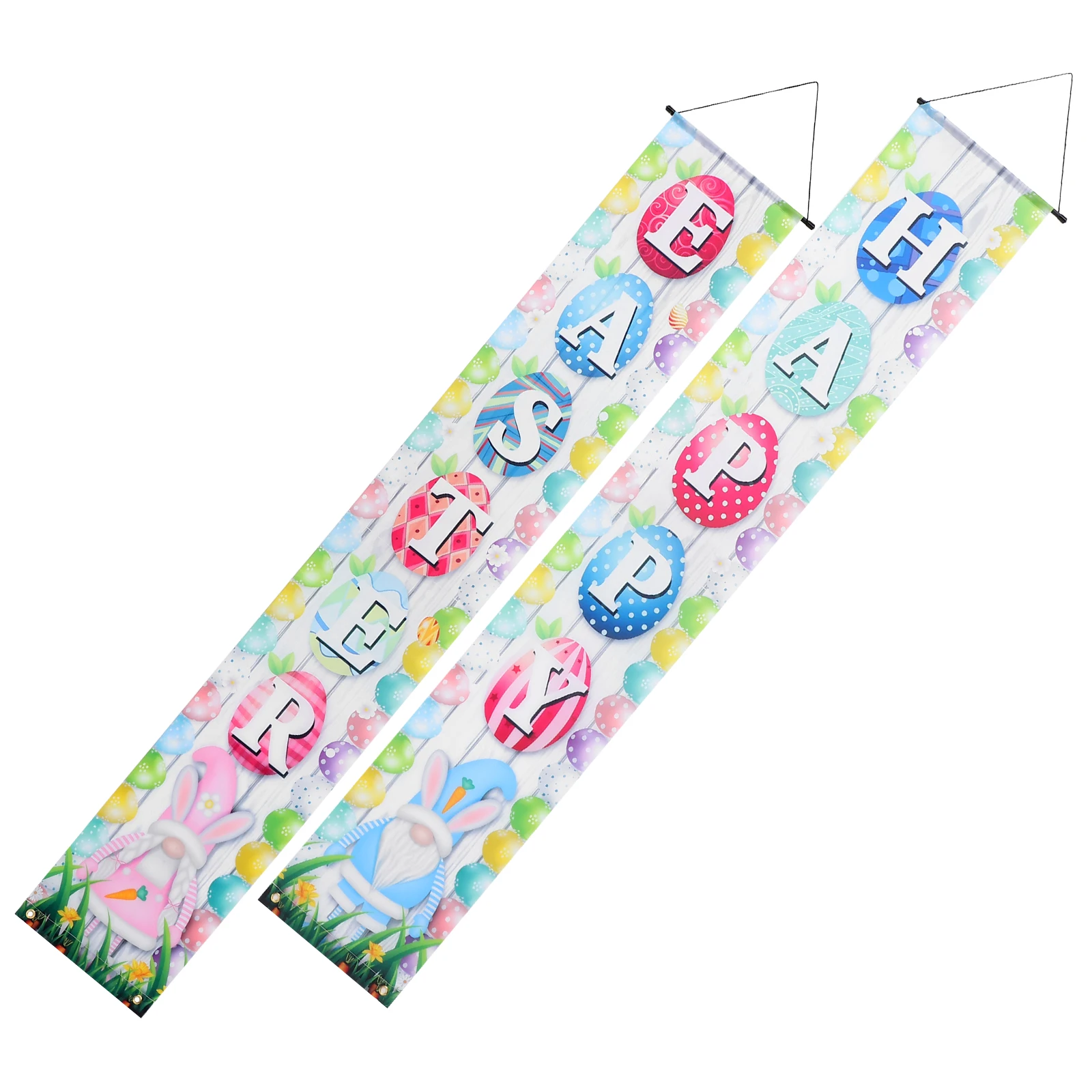

Porch Logo Banner Entrance Decor Decoration Couplet Bunny Photo Door Flower Polyester Hanging Party Banners Congrats