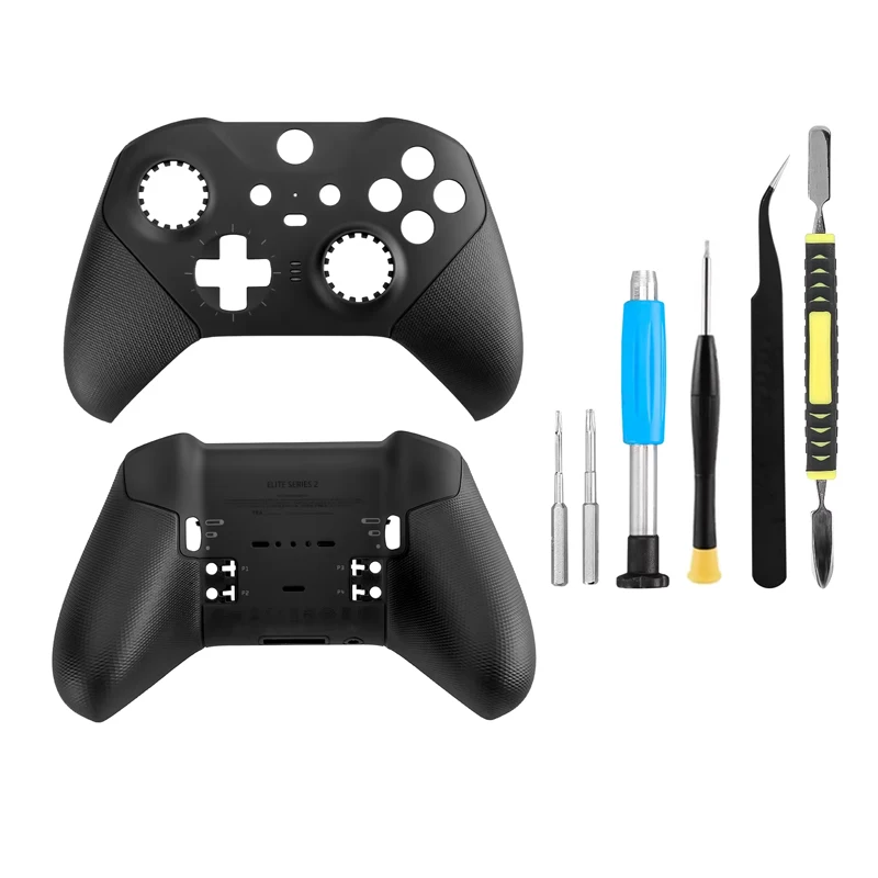 Obudowa zamienna do kontrolera Xbox Elite Series 2 1797, przednia i tylna część, antypoślizgowy uchwyt, części do samodzielnej naprawy z narzędziami — zdjęcie produktu 6