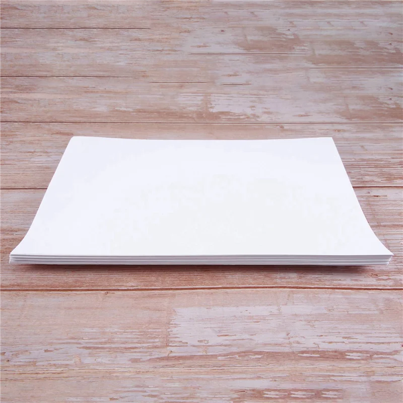 Premium Printable Waterproof Vinyl Sticker Paper For Inkjet And Printer 210X280mm 60 Sheets Matte White Decal Paper-Y18A