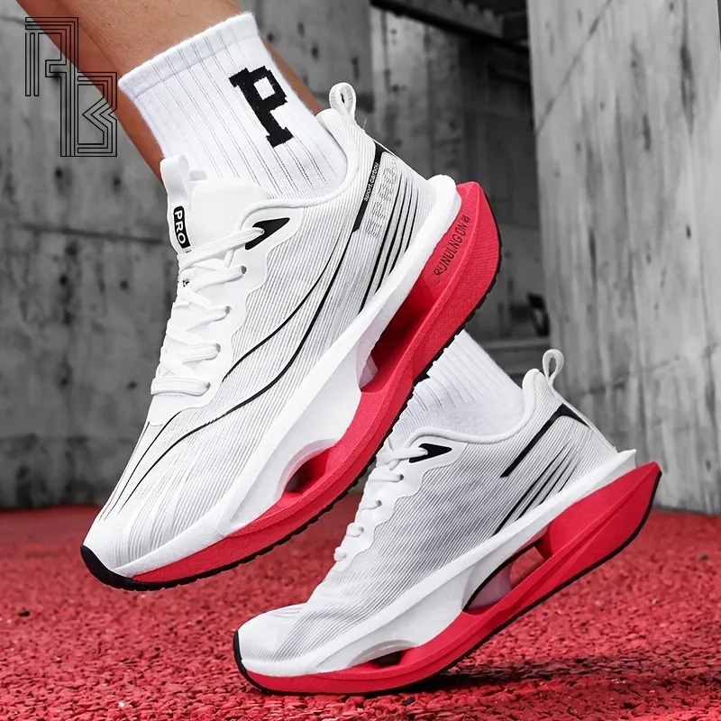 

Running Shoes Men High Quality Full Palm Carbon Plate Cushion Professional ​Training Shoes Lightweight Wear-Resistant Sneakers