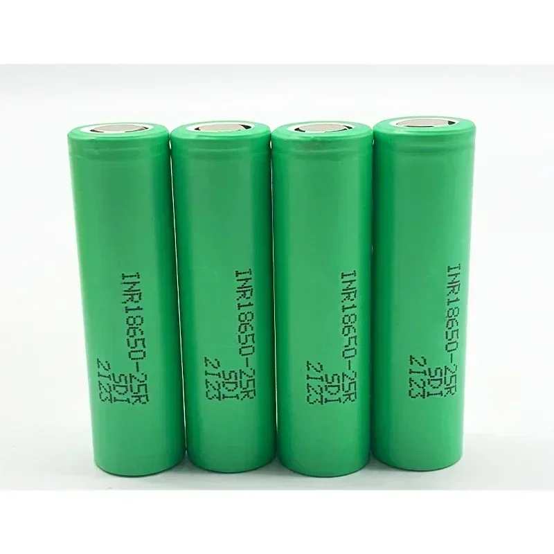 2024 NEW Original Rechargeable Battery 3.6V 2500mah INR18650 Battery 25R 20A Lithium Battery Screwdriver Flashlight