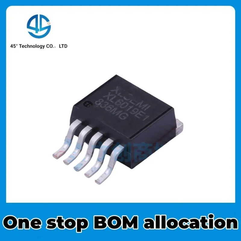 10PCS Original genuine XL6019E1 TO263-5 5A 60V 180kHz boost DC power converter NEW IC Chip