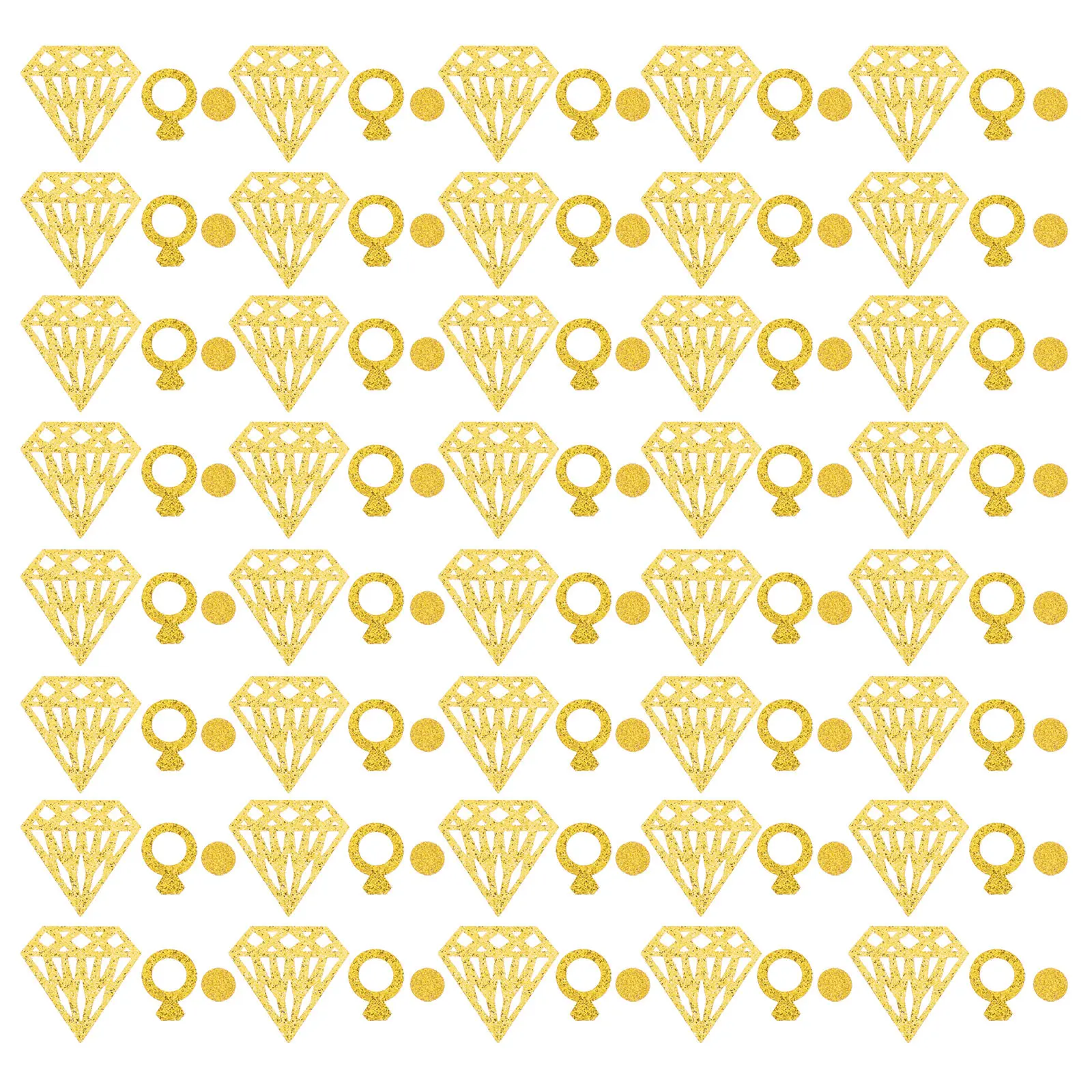 300Pcs Konfeti Kertas Berbentu - Papercraft Supply Confetti ulasan dan harga