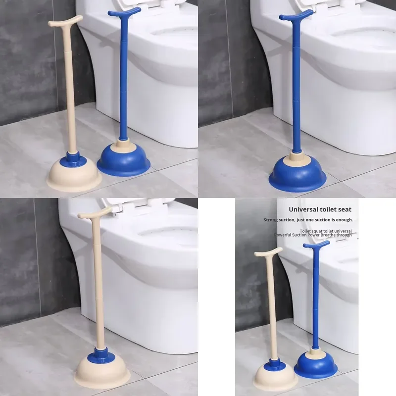 Powerful Suction Cup Dredger Eco Friendly Material Effective Toilet and Drain Clog Remover