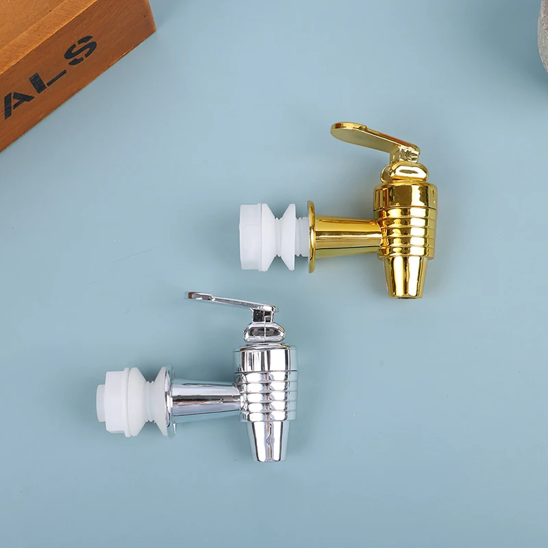 1Pc 17mm Wine Barrel Plastic Faucet Valve Switch Tap Wine Jar Juice Can Drink Bottle Faucet Jar Barrel Water Tank Faucet