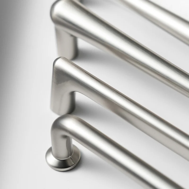 Nickel Brushed Kitchen Cabinet Handles Cupboard Door Pulls Dresser Drawer Pulls Wardrobe Door Knobs Furniture Knobs and Handles