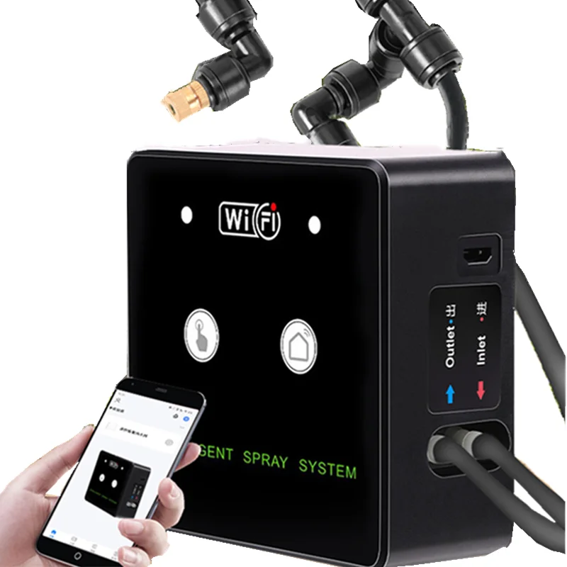 

USB Smart WiFi Reptile Fogger Terrarium Humidifier, APP Control & Timer for Dart Frogs/Turtles Low Noise Design