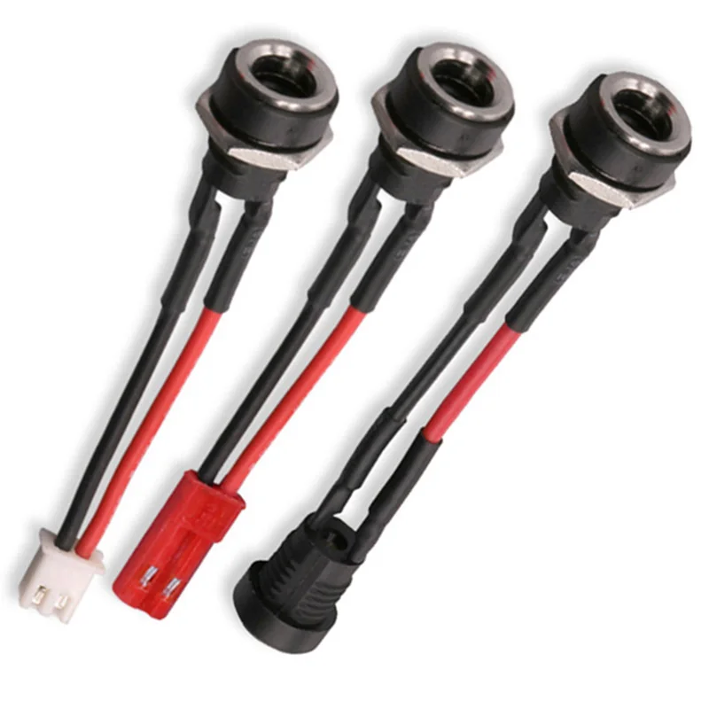 

10CM 20AWG DC5.5 2.1 DC 5.5 Female XH2.54 SYP 2.54 2.54MM XHP-2 Female Socket Panel Mount Adapter Cable Assemblies Wire Harness