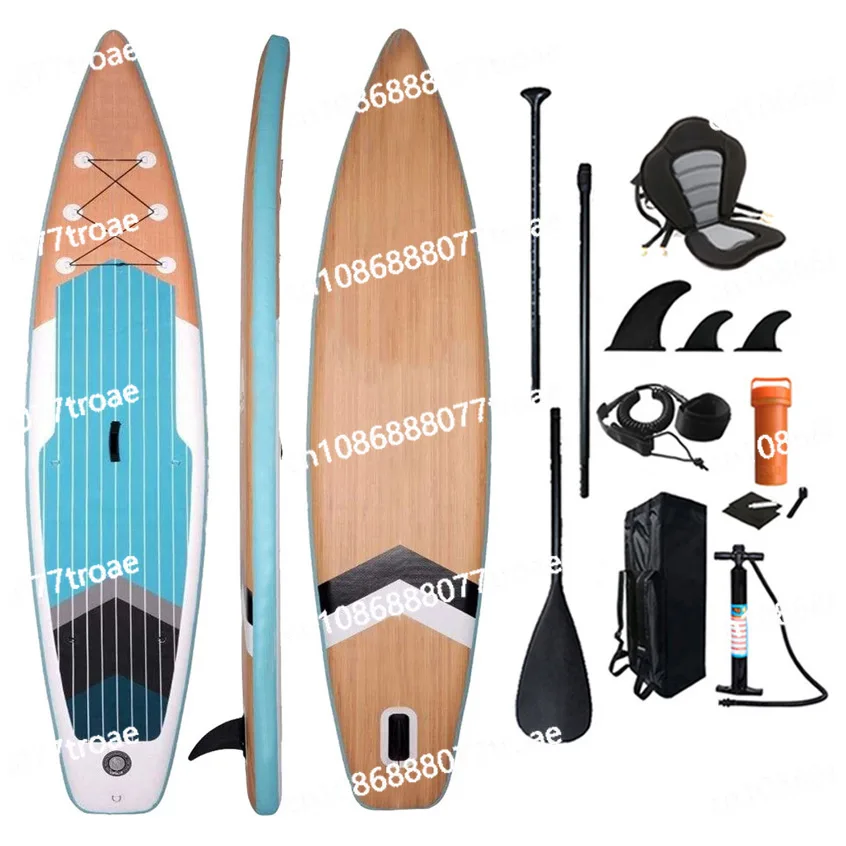 Surfboard, upright paddle board and accessories