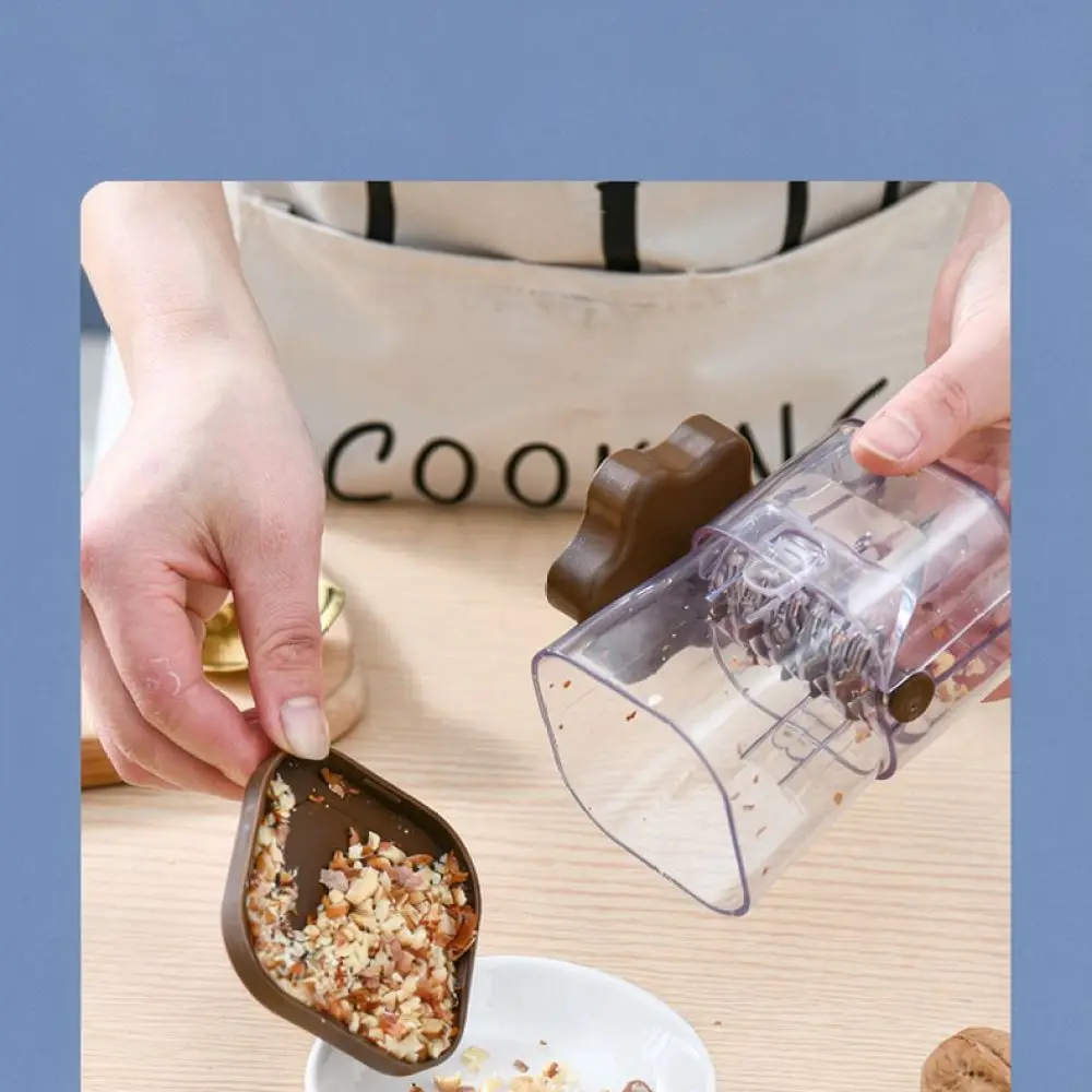 Manual Peanut Grinder Kitchen Tool Hand Operated Nut Chopper Walnut Crusher For Baking Decorating Pastry Making Gadget