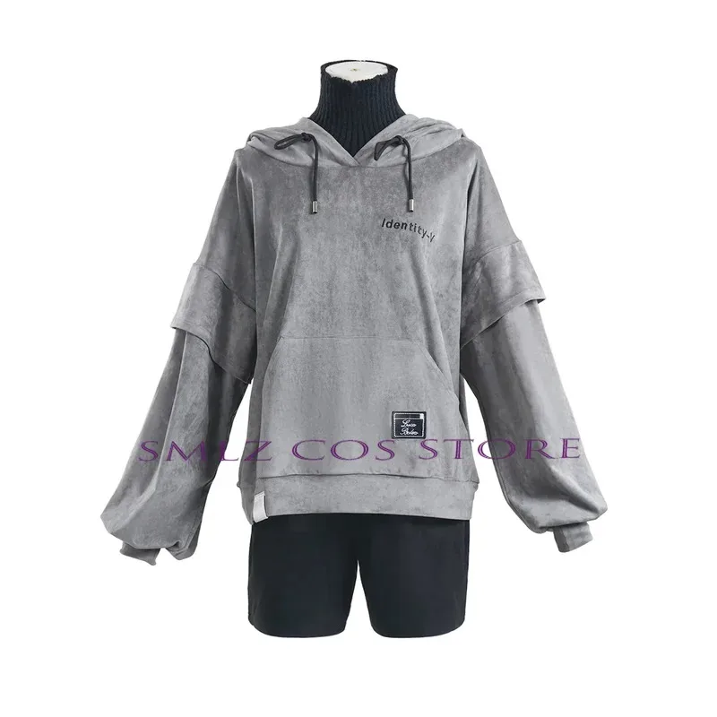 Esports Luca Balsa تأثيري لعبة الهوية الخامس زي سجين هوديس الزي اليومي شعر مستعار مجموعة حفلة الهالوين الزي للرجل