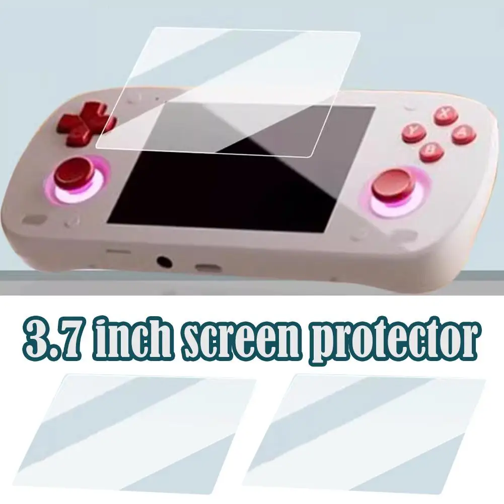 2Pcs Soft Protective Film for Retroid Pocket Mini Handheld Game Console 3.7" HD Display Screen Protector Scratch Resistant