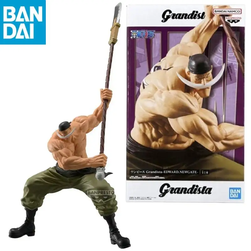 

In Stock Genuine BANDAI NAMCO BANPRESTO ONE PIECE Grandista Edward Newgate 21cm PVC Original Model Figure Collector Figurine Toy
