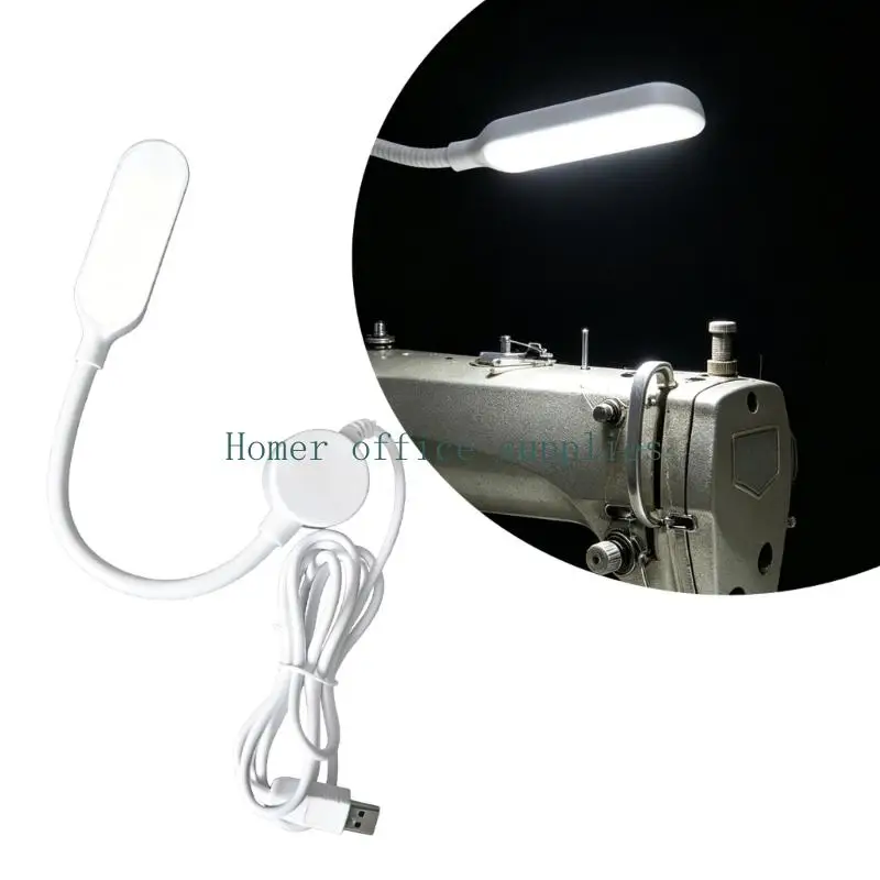 K43B Bright Adjustable USB Powered LED Work Light With 2M Cable For Craft Table