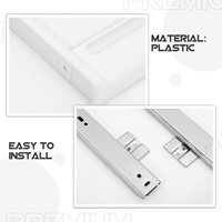 1 set 1 Set Under Desk Keyboard Tray Slide Out Drawer For Office Desktop Storage Laptop Stand Computer Accessory