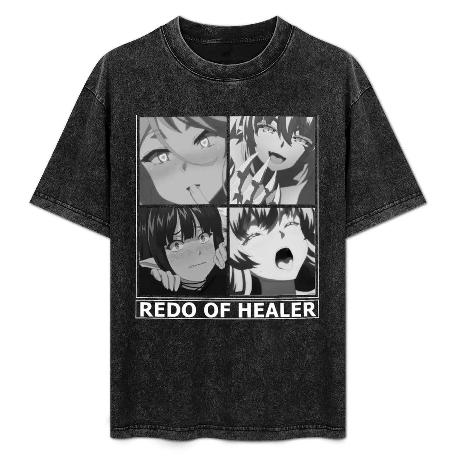 

Setsuna, Freia, Clyret And Reese Redo Of Healer T-Shirt Running Gym Short Sleeve Sports Tee