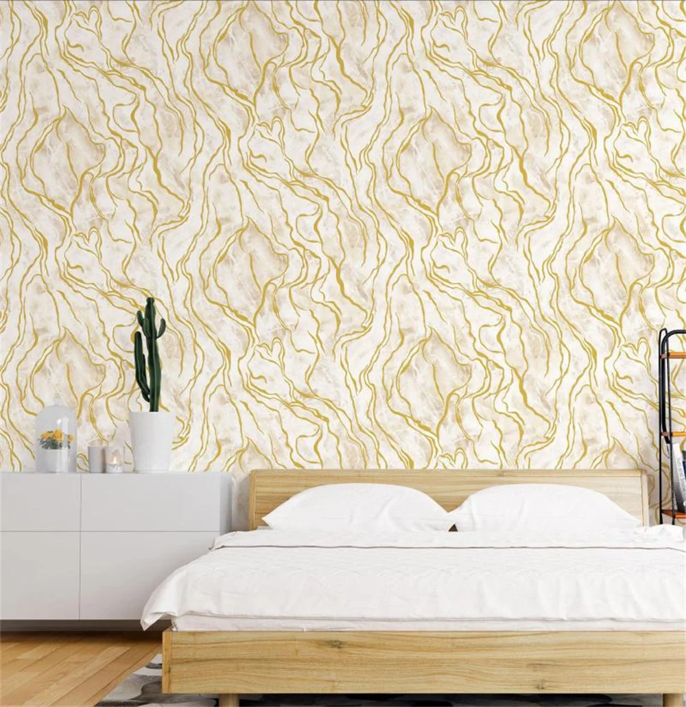 Modern Faux Marble Pattern Wallpaper Restaurant Clubs KTV Bar 3D deco mural Wall Papers Home Decor