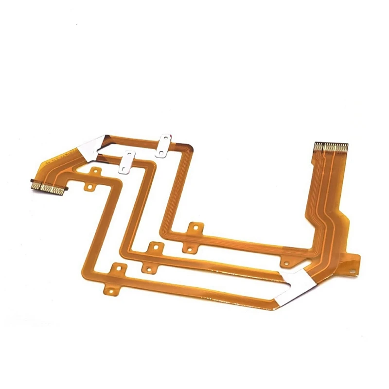 LCD Flex Cable สําหรับ Sony DCR-SX33E SX34 SX43E SX44 SX63E กล้องหน้าจอ LCD Flex Cable อะไหล่ซ่อม