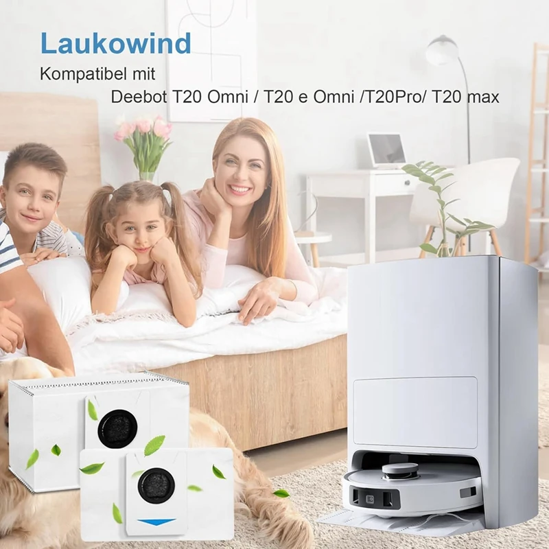ABJI-HEPAフィルター付きロボット掃除機,掃除機,掃除機,モップバッグ,ecovacs deebot t20,omni,t20e,t20 max,t20 pro