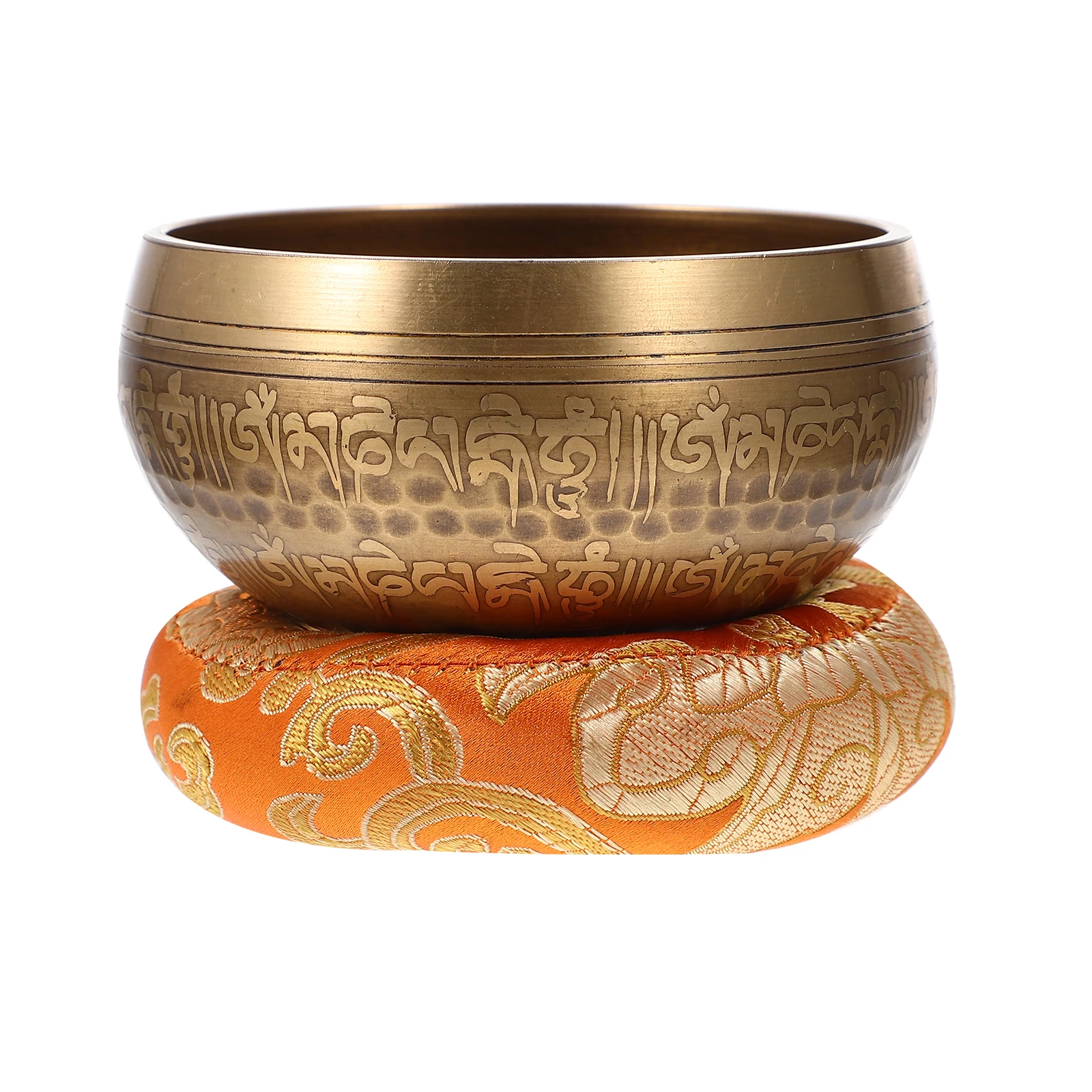 

1 set 1 Set Handcrafted Singing Bowl Meditation Tool Lightweight Portable Copper Sound Bowl For Yoga Relaxation