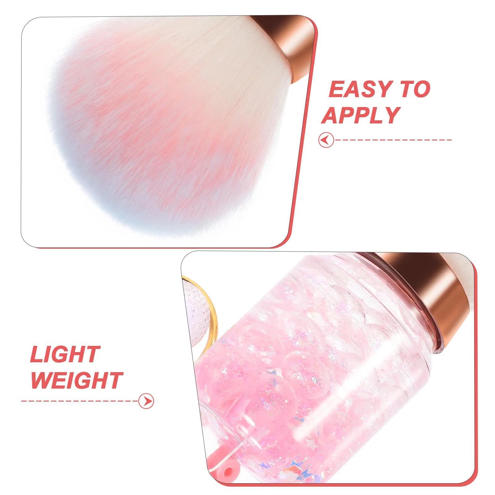 Brocha para colorete en polvo suelto con forma de tanque de Gas, herramienta de maquillaje portátil, cerdas suaves, brocha de Maquillaje facial de viaje, Kit profesional