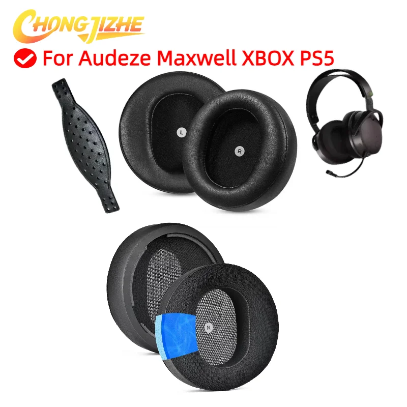 

Replacement Ice Gel Ear Pads Cushion For Audeze Maxwell XBOX PS5 Headphone Earpads Soft Leather Foam Sponge Earmuffs