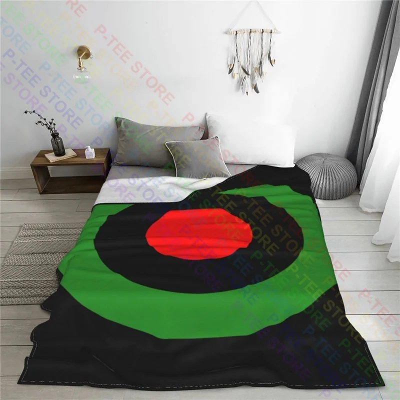 Italy Raf Decal The Who Vespa Lambretta Scooter Mod Blanket Comfort Comfortable Home Decotation